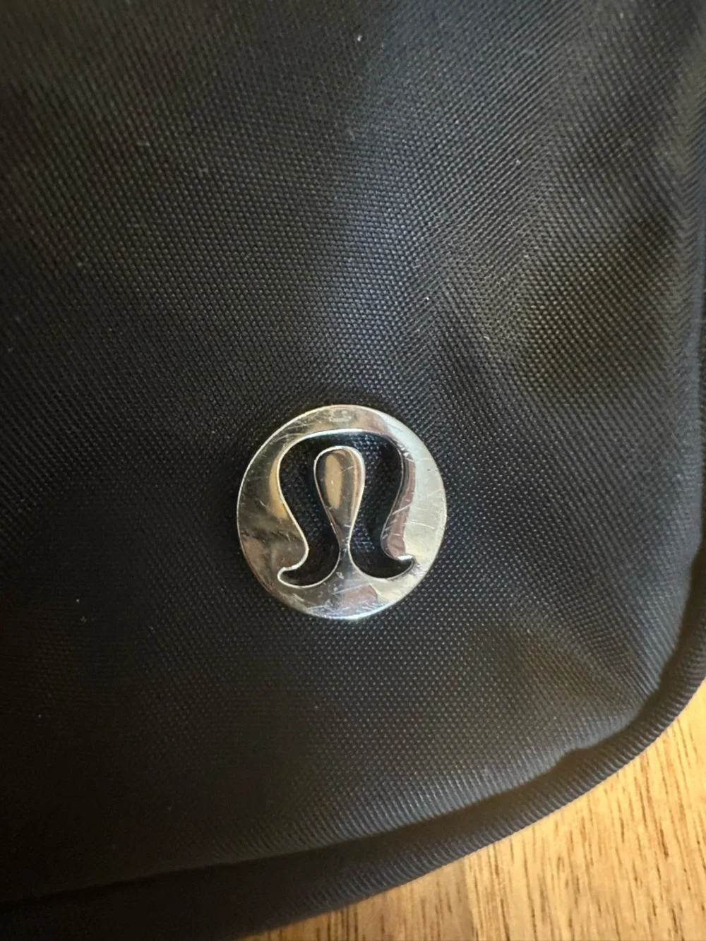lululemon athletica Black Belt Bag Adjustable Strap Crossbody